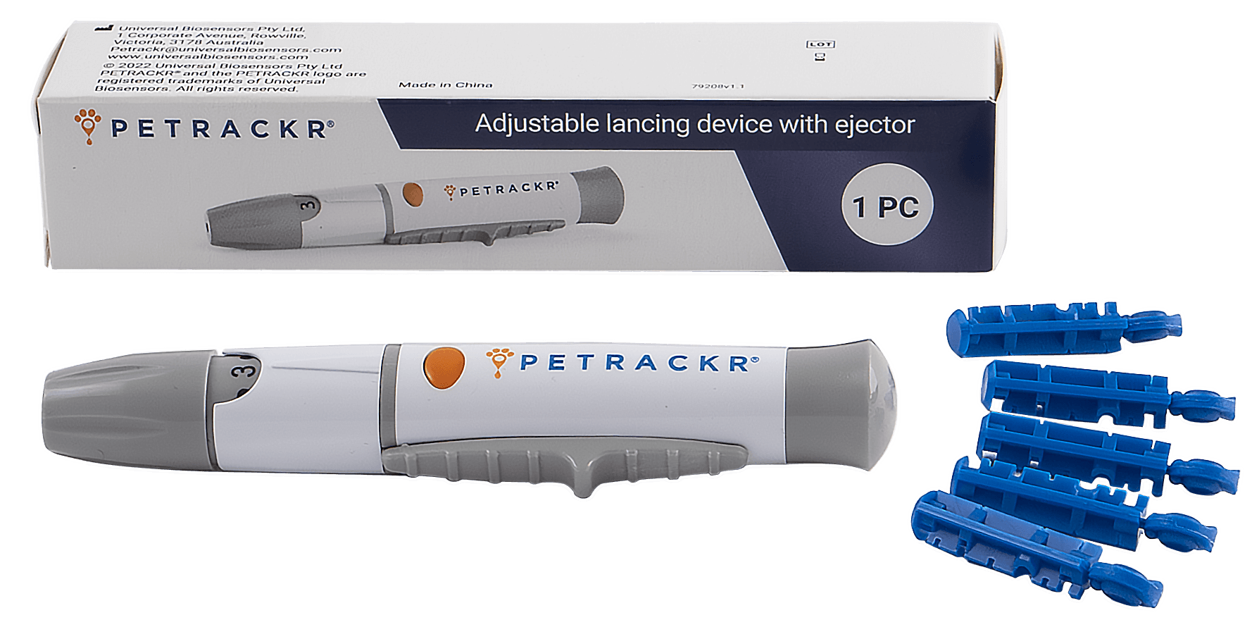 PETRACKR® Lancets Universal Biosensors